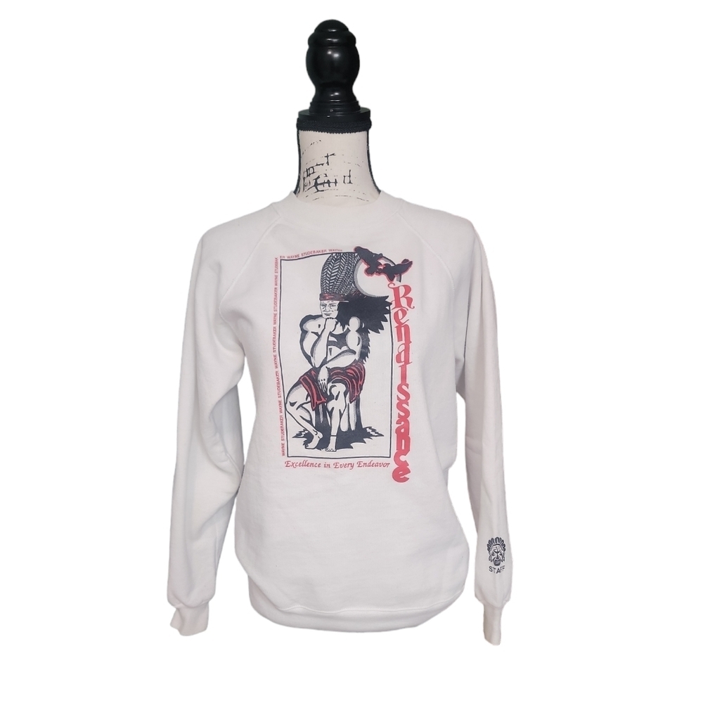 Vintage Wayne Studebaker Staff Car Club Haynes Activewear Sweatshirt Unisex